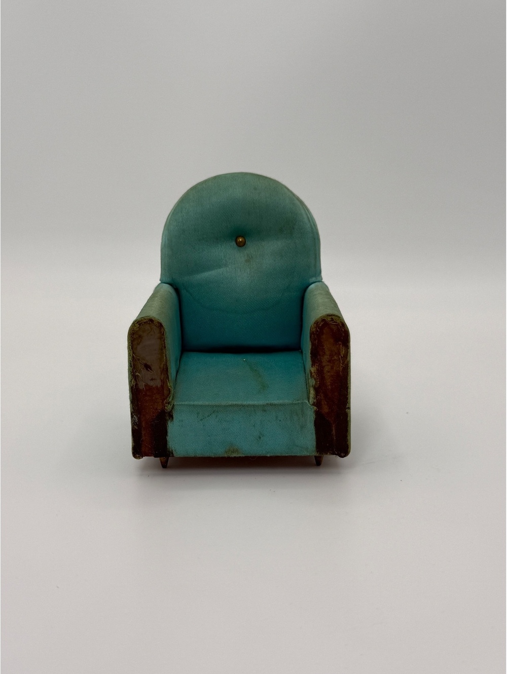 1:12 Vintage 1960s Ideal Petite Princess Dollhouse Armchair Repair Project